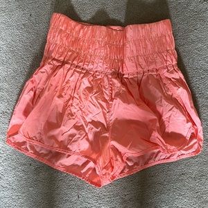 Free People the way home shorts, size medium, bright color color
